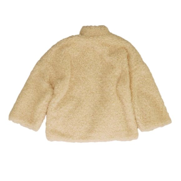 CYNTHIA ROWLEY - Ivory Solid 1/4 Zip Pullover - Picture 2 of 2